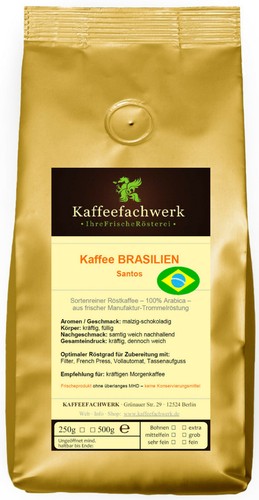Kaffeefachwerk brasilien - kaffeefachwerk,