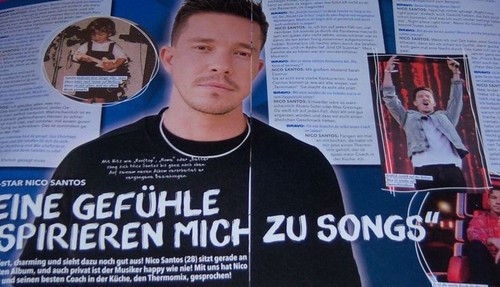 Nico santos clippings - santos, x