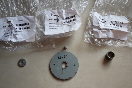 Bremsscheibe set 68853 für - bremsscheibe,
